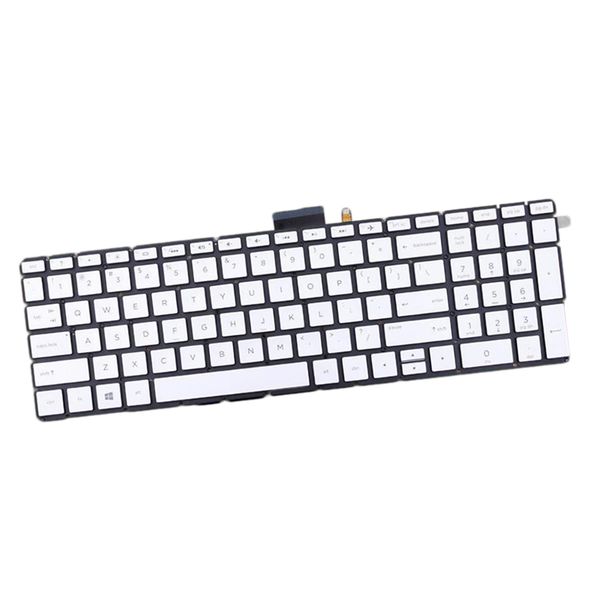 

replacement silver us layout lapkeyboard for envy