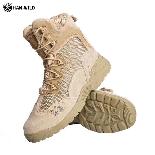 

han wild waterproof hiking shoes woodland mens hunting woman rock climbing mountain tactical bota militar trekking outdoor boots