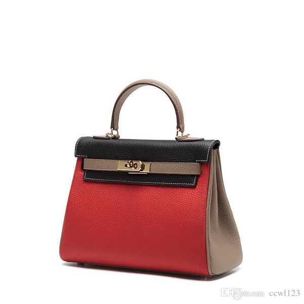 

2018 new&european and american style fashion women messenger/crossbody bag handbags genuine leather women bags