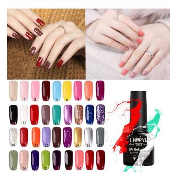 

8ml 12 colors uv led lamp nail gel polish diy nail art decoration varnish soak off gel lacquer gel, Red;pink