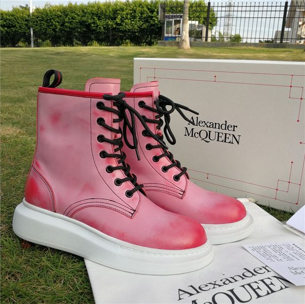 

fashion platform women boots ladies boots women luxury design snow boots winter women shoes casual spring leather ladies ankle booties a22, Black