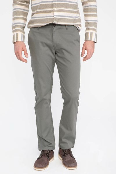 

defacto man spring smart casual long pants men mid-waist khaki bottoms male business cargo pants trousers-k0222az19sp, Black