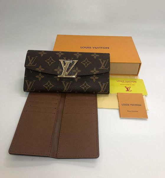 

wholesale hardware logo lady long wallet multicolor designer coin purse card holder original box women classic zipper pocke, Red;black