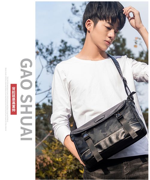 

new trend of men's casual multi-functional backpacks