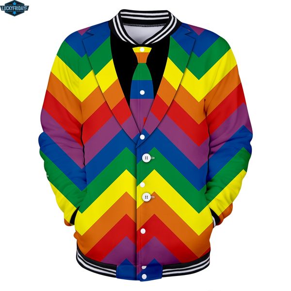

3d color suit jackets men fashion casual winter jacket women/men 3d new style funny color suit baseball jacket 4xl, Black;brown