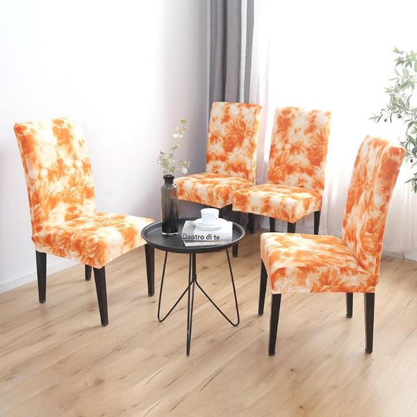 

removable slipcover graffiti pattern thin stretch chair cover elastic seat chair covers painting slipcovers home decoration