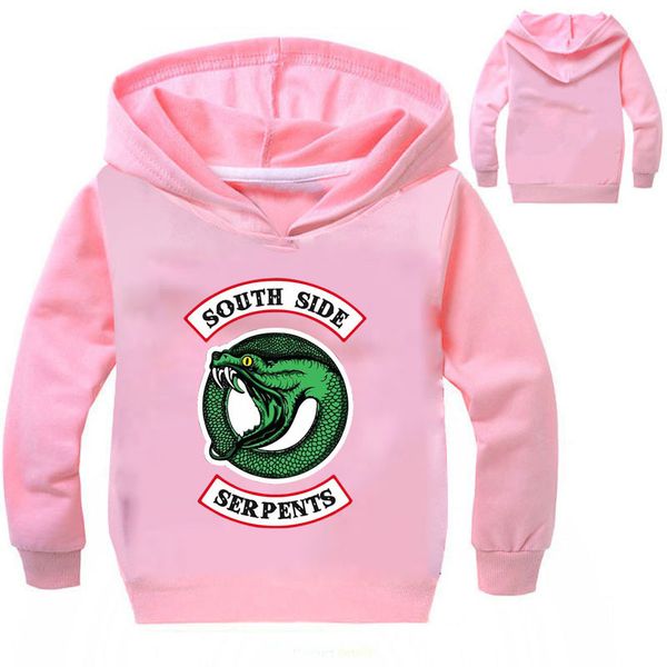 2019 2019 New Shirt Riverdale Sweatshirts For Kids South Side Serpents Shirttops Spring Hoodies Baby Boys Hooded Pullover Tracksuit From Cynthia05 - 