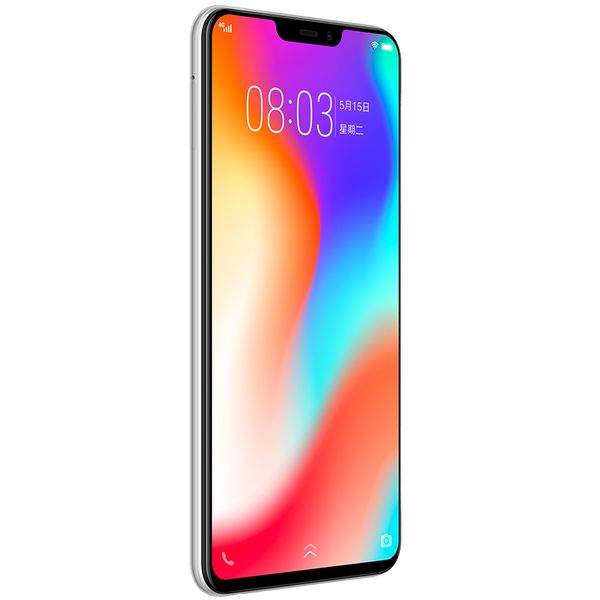 Cell Phone Original VIVO Y83 4G LTE 4GB RAM 64GB ROM Helio P22 Octa Núcleo Android 6,22 polegadas tela cheia 13MP AI face Wake inteligente Mobile Phone