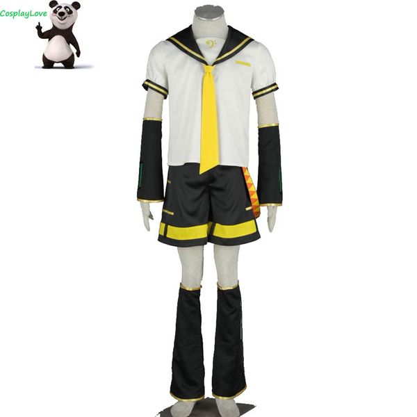 

cosplaylove vocaloid kagamine len cosplay costume custom made for halloween christmas, Black
