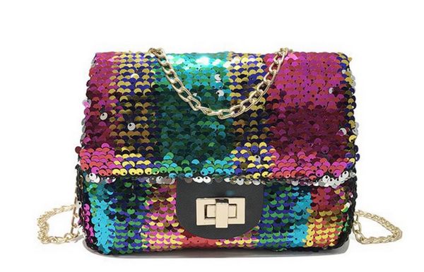 

women girl fashion crossbody bag female bling sequins shoulder bag female crossbody shoulder handbag gift #40