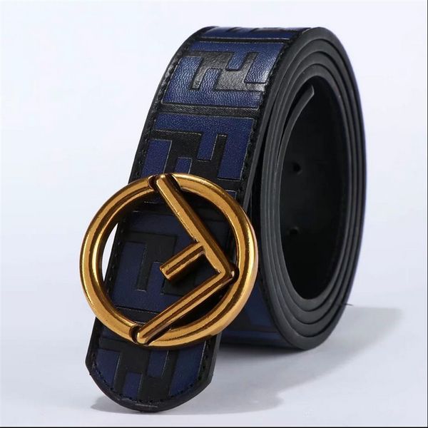 

2020bbnew designer belt business waistbands imports really leather fashion 8 buckle belt zinc alloy buckle belts, Blue;gray