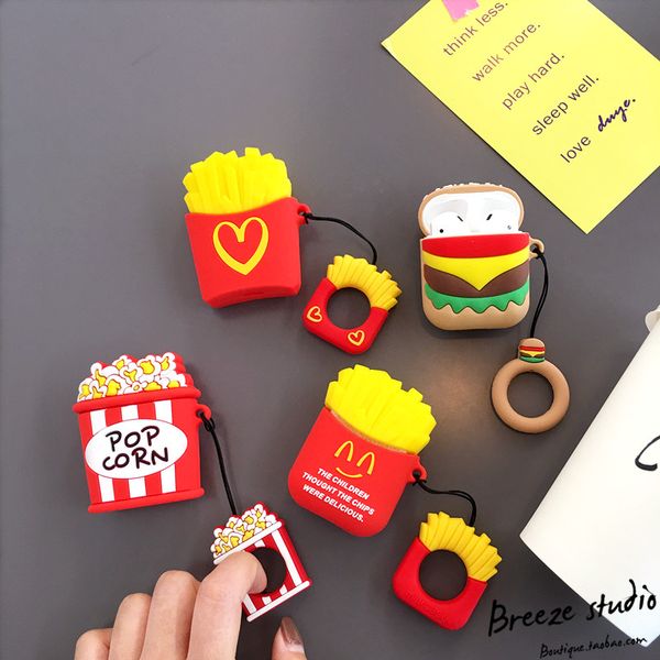 

cute cartoon design universal silicon soft earphone case cover for airpod 1 2 charging case earphone for airpod