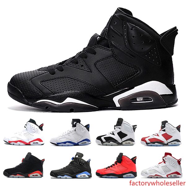 

6 6s basketball shoes men sneakers black cat infrared white alternate hare carmine sports blue olympic oreo men trainer shoes eur 41-47