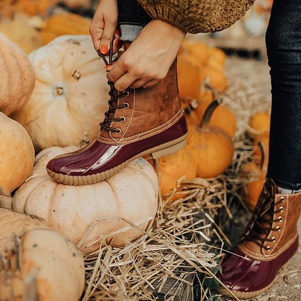 

women leopard shoes 2019 new ankle boots waterproof low heels short boots platform vintage ladies outdoor non-slip, Black