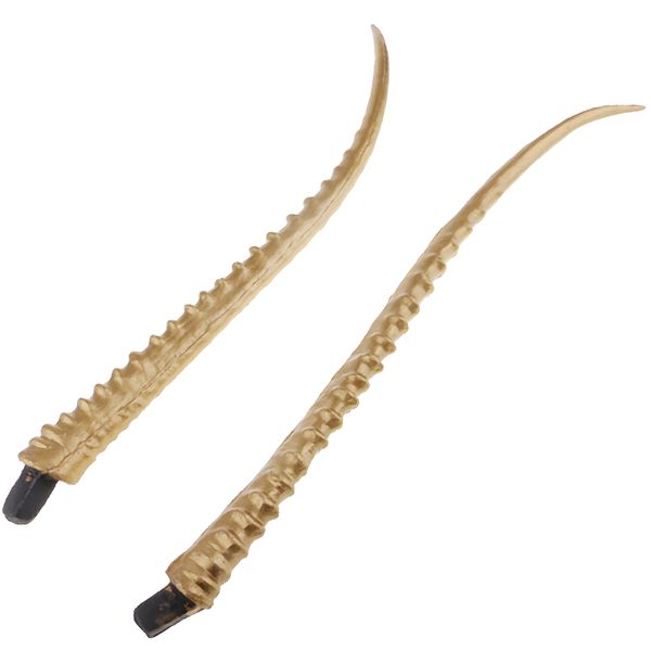 

artificial antelope horns cosplay costume hair headband hoop diy accessories
