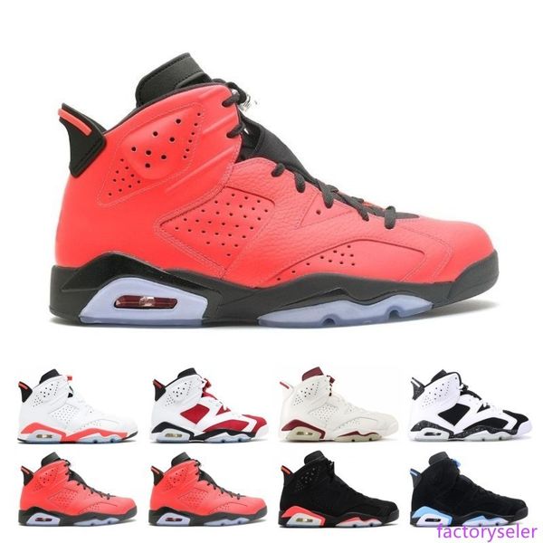 

6 6s angry bull black cat the master basketball shoes men alternate white infared unc marron olympic infrared sport blue oreo sneaker shoe