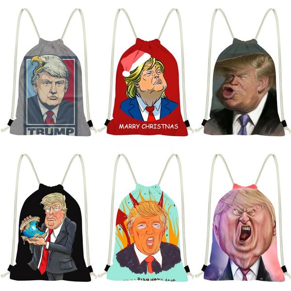 

бренд trump большая повседневная сумка водонепроницаемые дорожные сумки лакированная кожа роскошный рюкзак простая сумка для покупок #667, Black;red