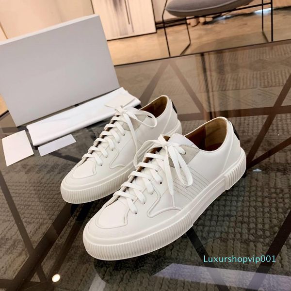 

platform shoes new designer mens women sports shoes black/white leather casual shoes c22 02