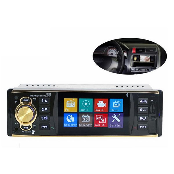 

universal 4.1 inch tft digital screen auto radio mp5 bluetooth radiob/tf fm ir wireless remote controller 12v car