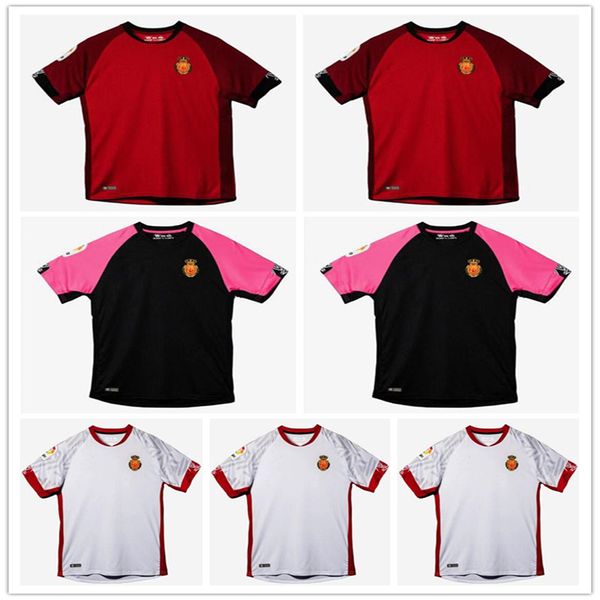 

19 20 rcd mallorca occer jer ey home feba chavarria junior valjent budimir alegria prat away third 2019 jer ey football hirt, Black;yellow