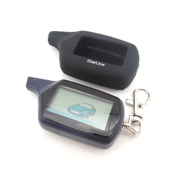 

b9 starline b9 lcd remote controller for two way car alarm starline twage keychain russian version