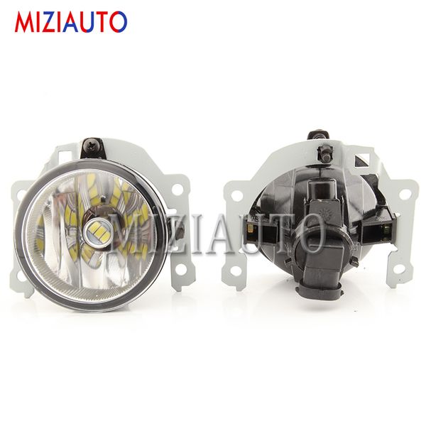 

автомобиль передние противотуманные фары 1pc led / галогенные для mitsubishi outlander 2016 2017 2018 2019 с колбой автомобиля стайлинг аксе