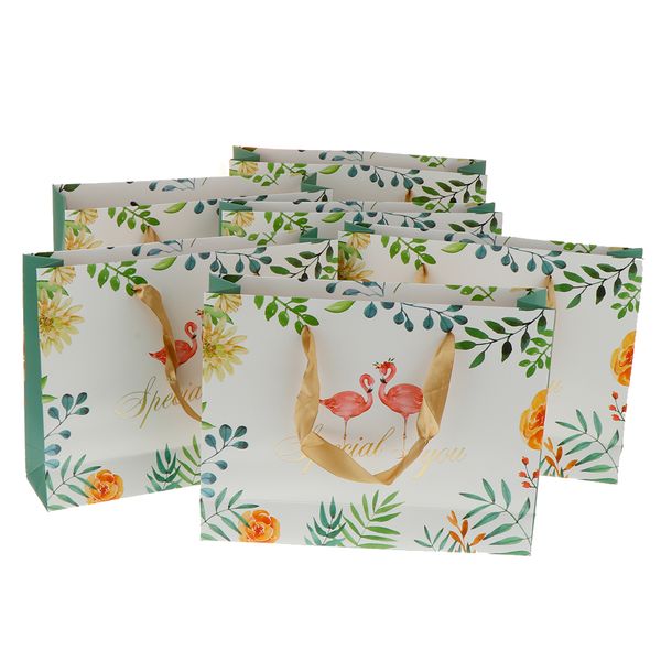 

пакет из 6 romantic flamingo сумка бисквит коробки конфет свадьбы подарков фавор