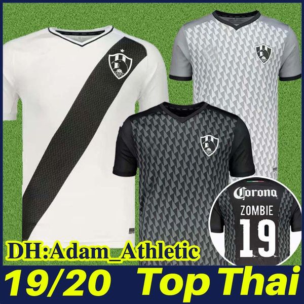 

2019 2020 club de cuervos soccer jerseys zombie 19# tortu 1# fabi 17# home away third football shirts camiseta de futbol cuervos, Black;yellow
