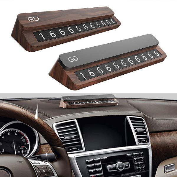 

simple mobile number plate aluminum high temperature temporary parking card