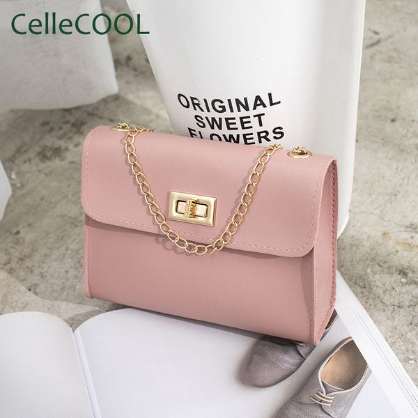 

2020 spring and summer fashion female transparent chain small square bag shoulder bag messenger portable sweet lady