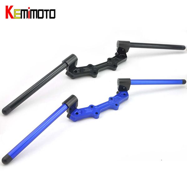 

kemimoto for yamaha mt-07 fz-07 mt 07 mt07 2014 2015 2016 motorcycle accessories adjustable handlebars handle bar with clamp kit