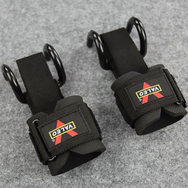 

maxairms 1 pair weight lifting hand bar wrist straps glove weightlifting strength training gym fitness hook support grip belt