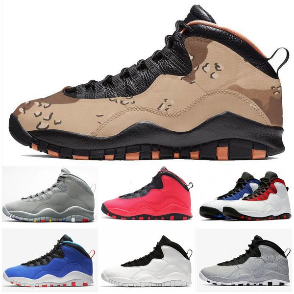 

2020 new 10s men kids basketball shoes jumpman 10 tinker racer blue cement westbrook i'm back black white designer trainer sport sneake