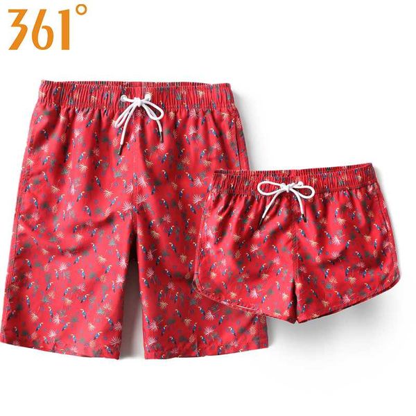 

361 couple matching beach shorts quick dry swimming shorts men women beach pants sports swimming trunks surfing pants swimwear