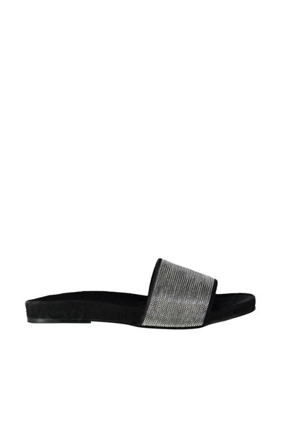 

pearl silver women slippers 120130005627, Black