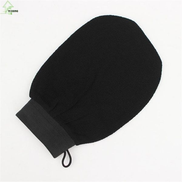 

yi hong black dead skin tools, bath use ,exfoliating bath glove hammam scrub mimorocco glove