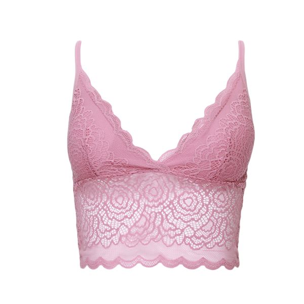 

seamless deep v lace girl women lace bra thin underwear lingerie soft bras for women, Red;black