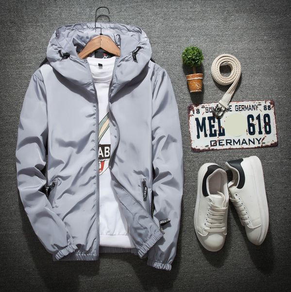 

7xl hoodie men waterproof men \ 's windbreaker c, Black;brown