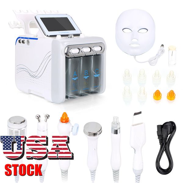 7in1 Hydra Water Facial Cleaner Aqua Peel Diamante Diamante DermaBrasion Spa Máquina