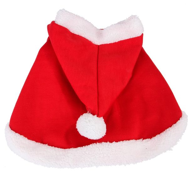 

новые pet dog christmas cat плащ с капюшоном стиль keep warm cat dog clothing #c