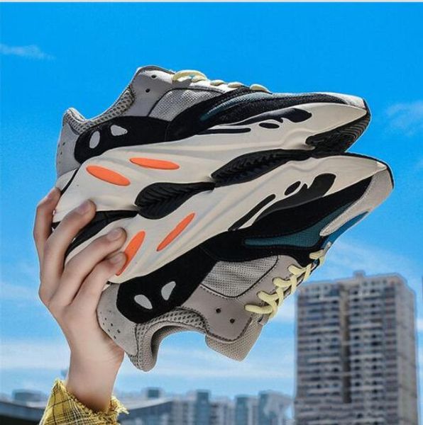 

700 runner 2019 new kanye west mauve wave trainers mens women athletic 700s sports outdoor running sneakers designer shoes