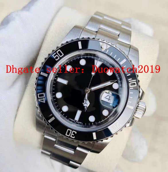 

men's sport super luxury v8 version n 316 steel 40mm 116610 116610ln ceramic eta 2836 movement automatic mens mechanical watches, Slivery;brown