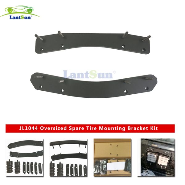 

oversized spare tire mounting bracket kit for wrangler jl 2018+ offroad car accessories auto products steel jl1044