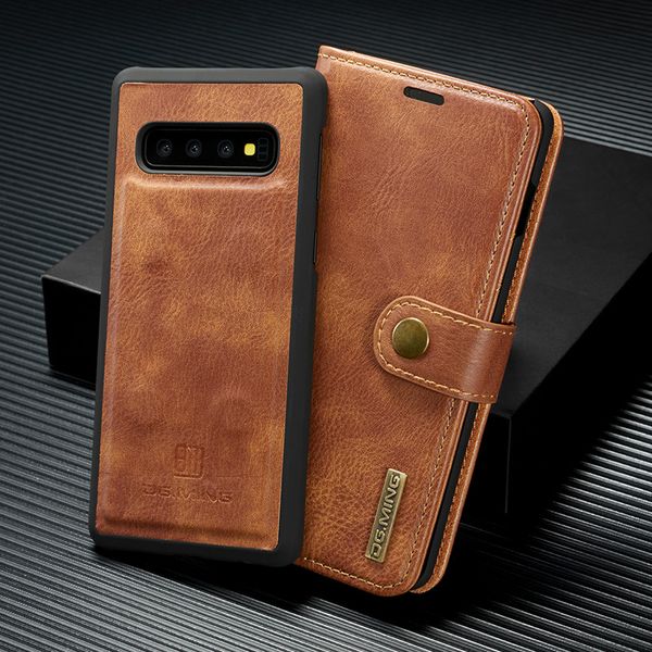 

for galaxy s8 s9 s10 plus retro detachable genuine leather wallet case bag for samsung note 10 9 s20 ultra plus a51 a71 a50 a70