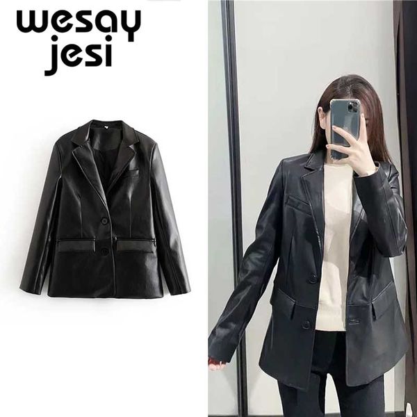 

winter jacket women pu coats parkas turn-down collar long sleeve outwear casual coat autumn warm elegant overcoat plus size, Black;brown