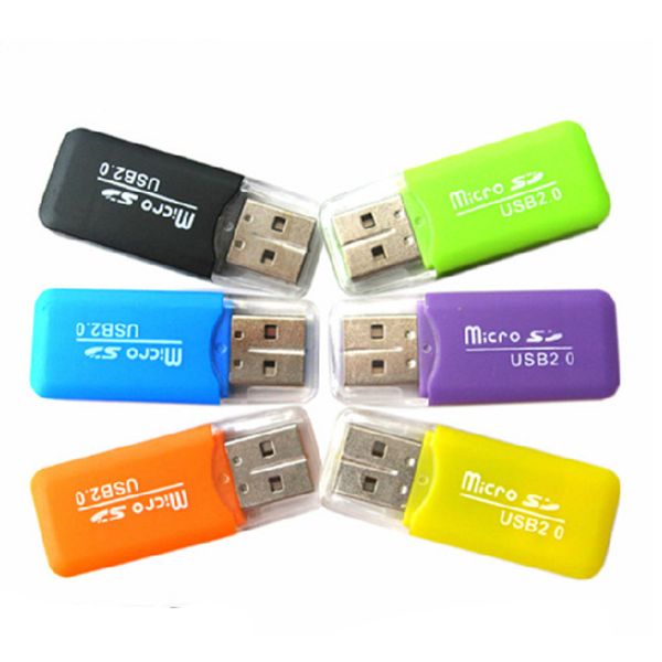 

high speed card reader usb 2.0 micro sd card t-flash tf m2 memory reader adapter 2gb 4gb 8gb 16gb 32gb 64gb tf card dhl mq500