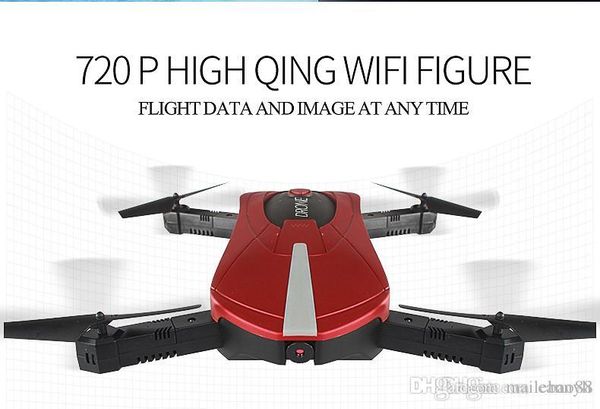 

2020the последняя версия wifi fpv новый 2.4 g 6-осевой wifi smart selfie pocket drone rc propel drone с hd 720p