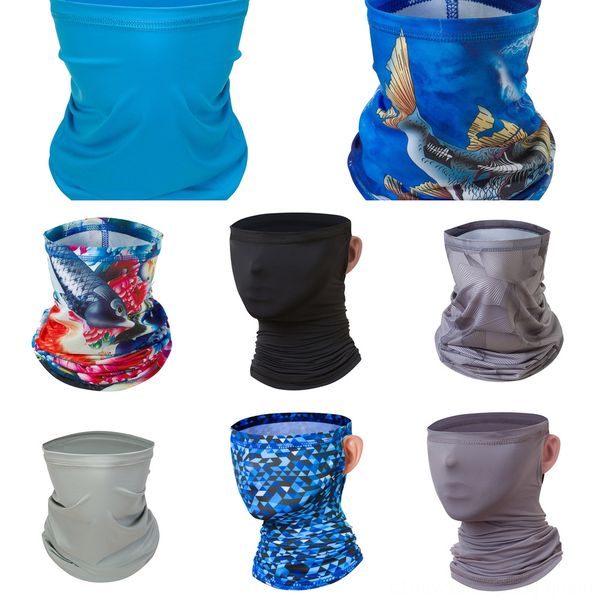 

a3brv silk scarf face mask fishing cycling triangle riding sport anti-uv bandana neck face cover for scarf running hiking hairband, Black