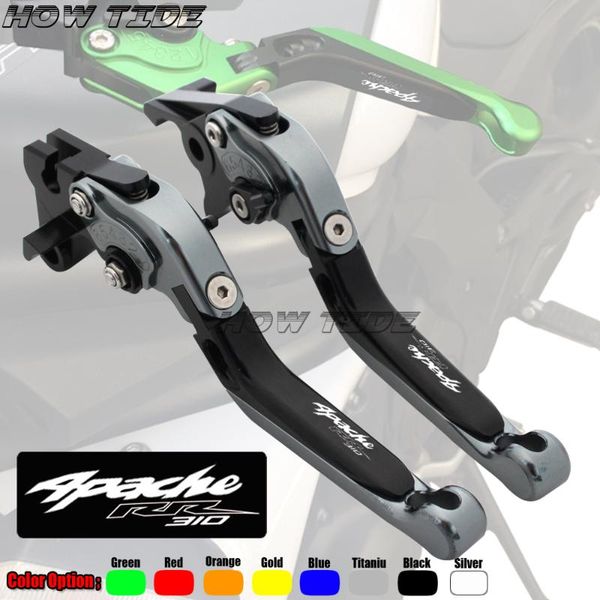 

for tvs apache rr 310 apache 310rr 2018-2020 motorcycle folding extendable adjustable clutch brake levers