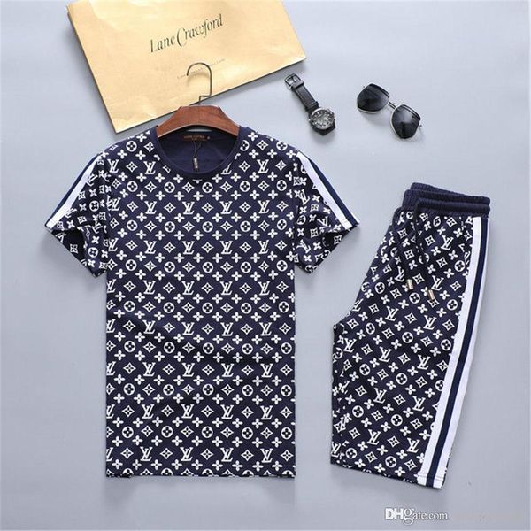 

mens 2020 luxury designer clothes brand new luxury designers letter printing sets tracksuit suits medusa luxury tracksuit flower sportswear, Gray